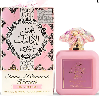Shams Al Emarat Khususi Pink Blush 100ml EDP by Ard Al Zaafaran