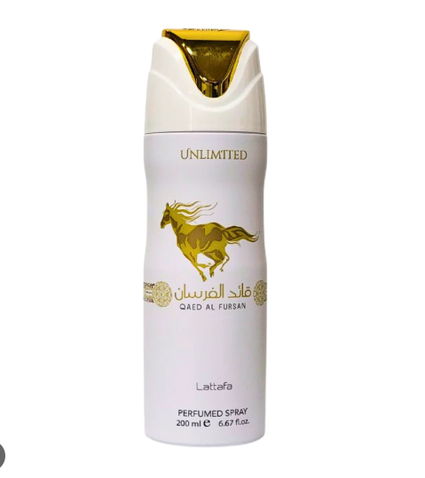 Qaed al Fursan Umlimited 200ml Body Sprays by Lattafa (Pack of 12)