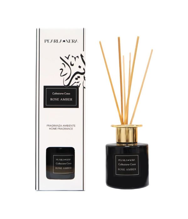 Rose Amber 100ml Diffuser by Pearla Nera