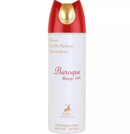 Pack of 6-La Rouge Baroque 200ml Deodorant by Maison Alhambra