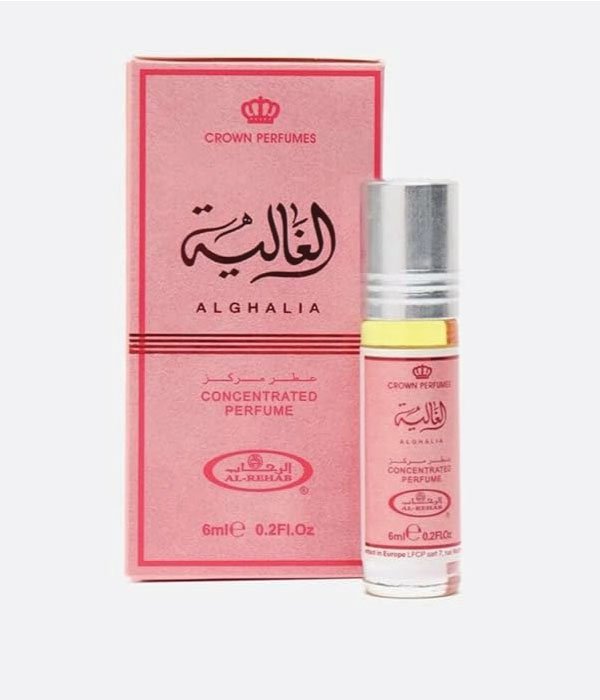 Pack of 6 - Alghalia 6ml Perfume Oil by Al Rehab