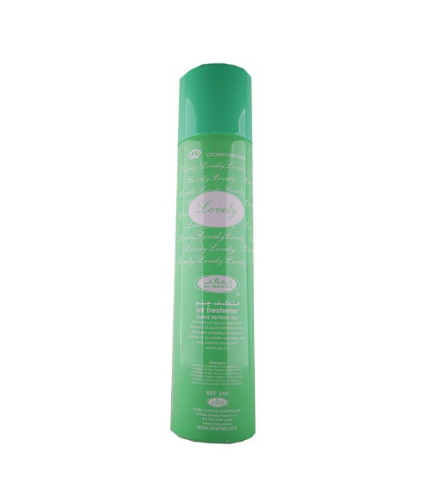 Pack of 6- Lovely 300ml  Air Freshener by Al Rehab