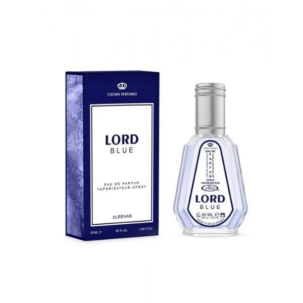 Pack of 12- Lord Blue 50ml Perfume by Al Rehab