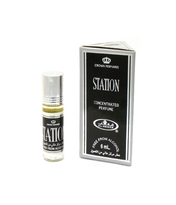 Pack of 6 - Station  6ml Perfume Oil by Al Rehab