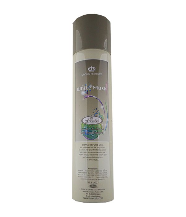 Pack of 6- White Musk 300ml  Air Freshener by Al Rehab