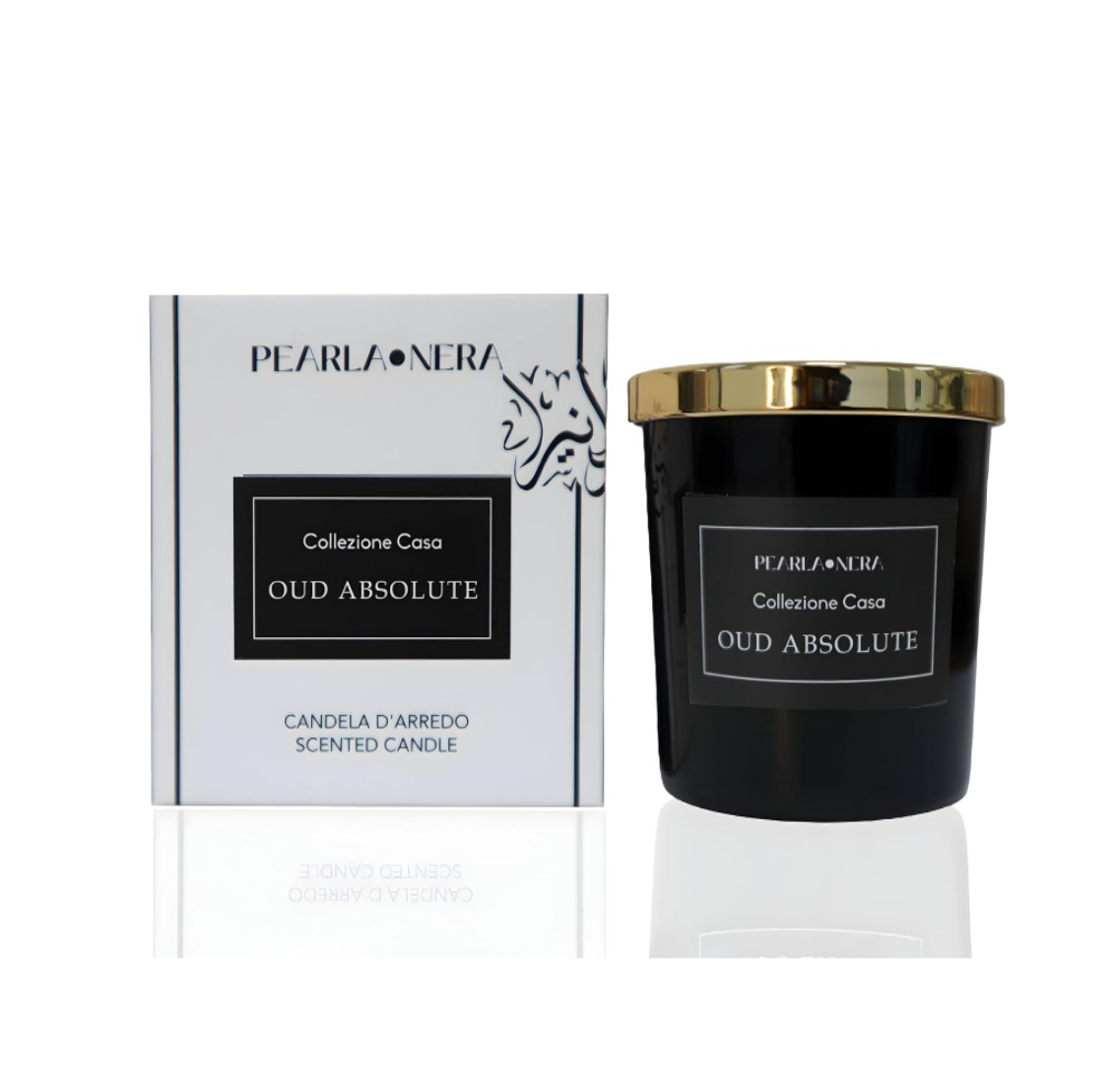 Oud Absolute Candle by Pearla Nera - 7oz/ 200gm (Soy Wax )