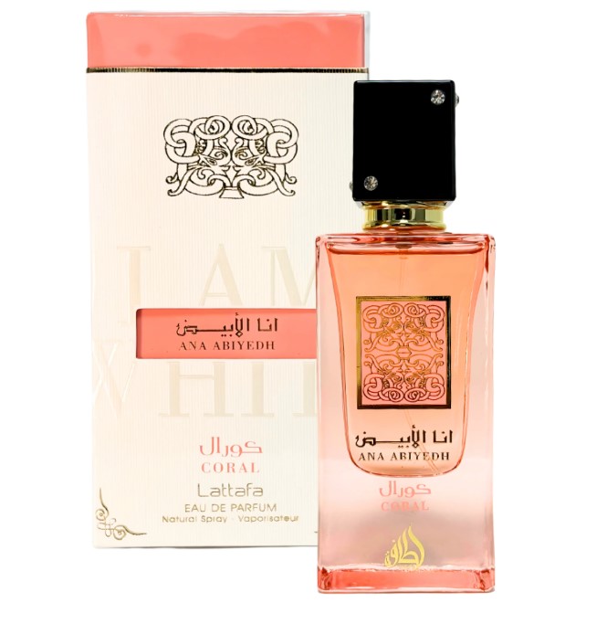 Ana Abiyedh Coral 60ml by Lattafa Perfumes- Eau De Parfum