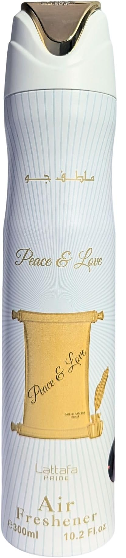 Peace & Love 300ml Air Freshener by Lattafa Pride (Pack of 12)