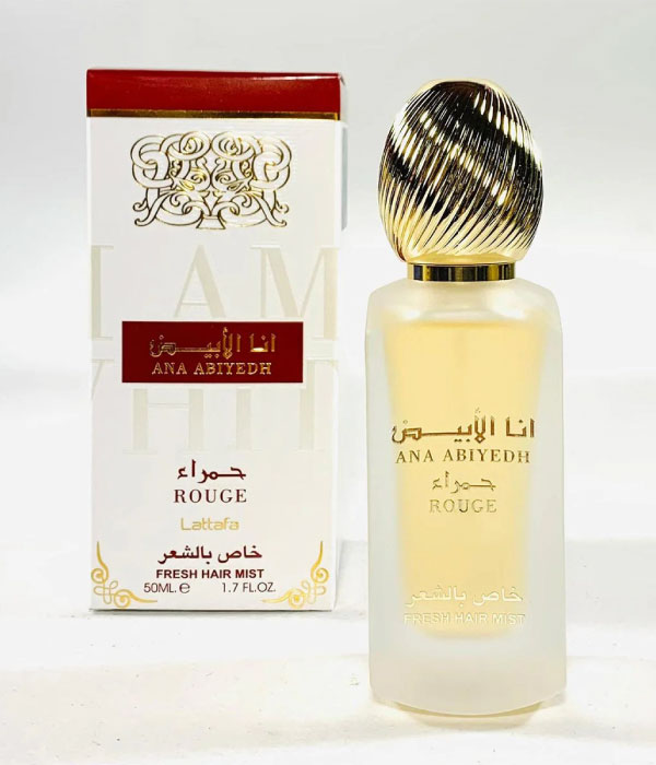 Ana Abiyad Rouge 50ml Hair Mist by Ard Al Zaafaran