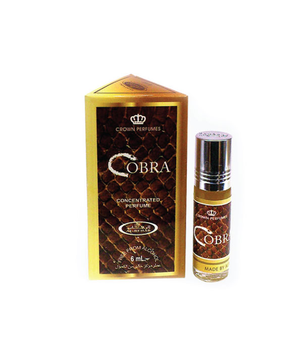 Pack of 6 - Cobra  6ml Perfume Oil by Al Rehab