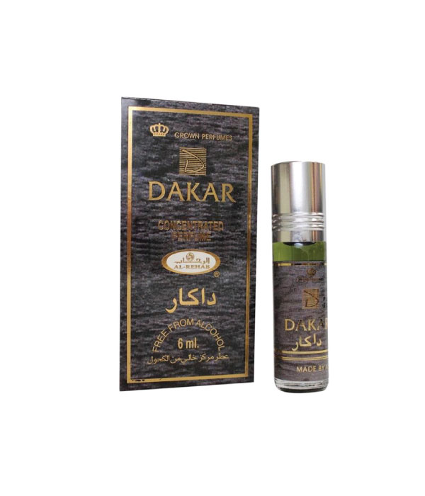 Pack of 6 - Dakar  6ml Perfume Oil by Al Rehab