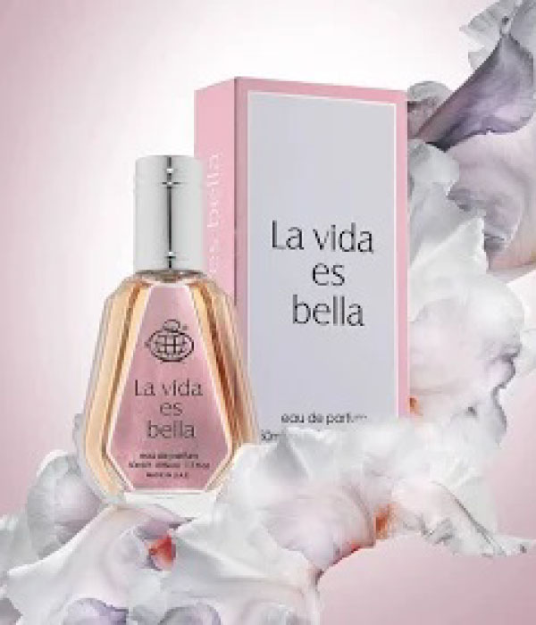 Pack of 12- La Vida es Bella 50ml by Fragrance World 