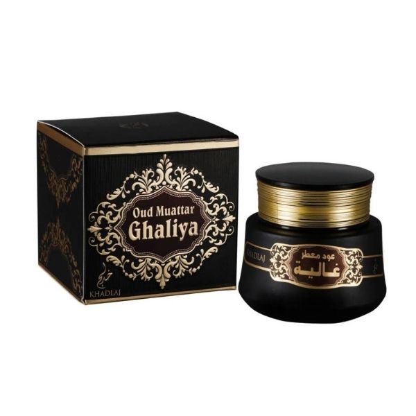 Oud Muattar Ghaliya 35g Bakhoor Oud Muattar by Khadlaj