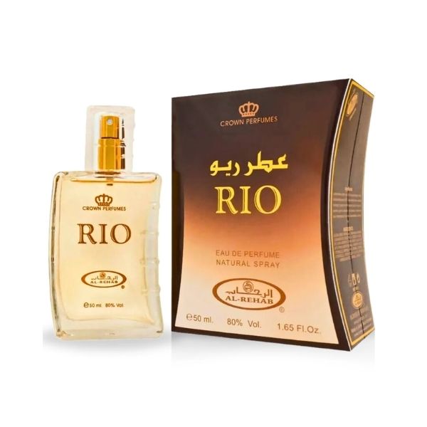 Rio 50ml Perfume Sprays Pack of 6 by Al-Rehab